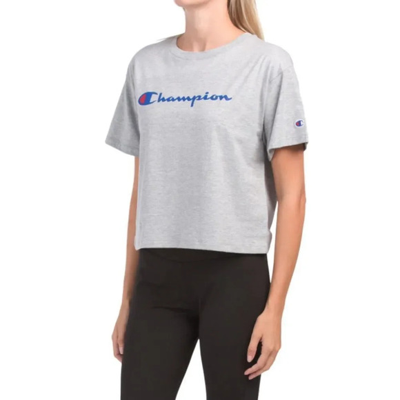Champion Cropped Tee Size XL NWT - Picture 1 of 3